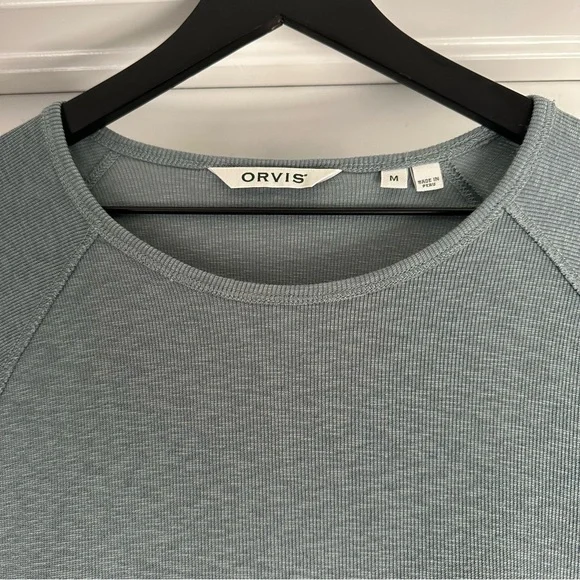 Orvis Ribbed Crew Neck Top - Picture 2 of 5